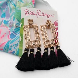 Lilly Pulitzer – Island Vibes Tassel Earrings